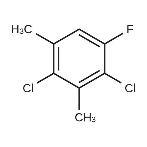 214774-61-5|2,4-Dichloro-1-fluoro-3,5-dimethylbenzene