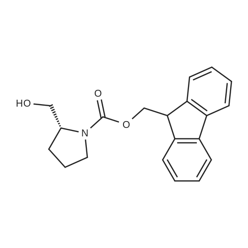 (R)-(9H-Fluoren-9-yl)methyl 2-(hydroxymethyl)pyrrolidine-1-carboxylate
