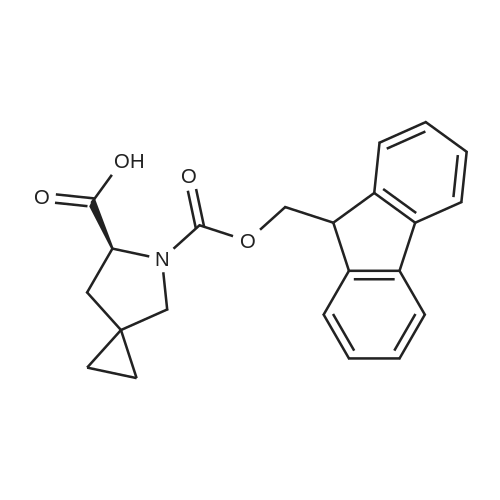 (S)-5-(((9H-Fluoren-9-yl)methoxy)carbonyl)-5-azaspiro[2.4]heptane-6-carboxylic acid
