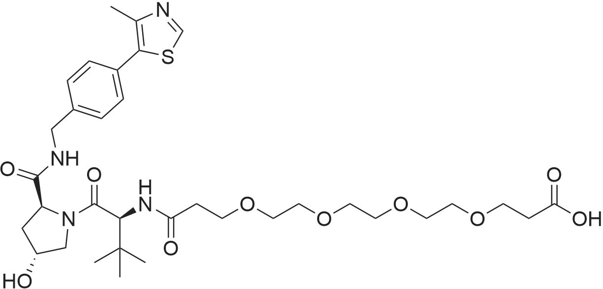 (S)-18-((2S,4R)-4-Hydroxy-2-((4-(4-methylthiazol-5-yl)benzyl)carbamoyl)pyrrolidine-1-carbonyl)-19,19