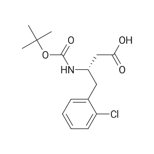 (S)-3-((tert-Butoxycarbonyl)amino)-4-(2-chlorophenyl)butanoic acid