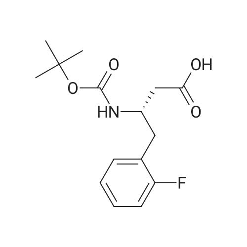 (S)-3-((tert-Butoxycarbonyl)amino)-4-(2-fluorophenyl)butanoic acid