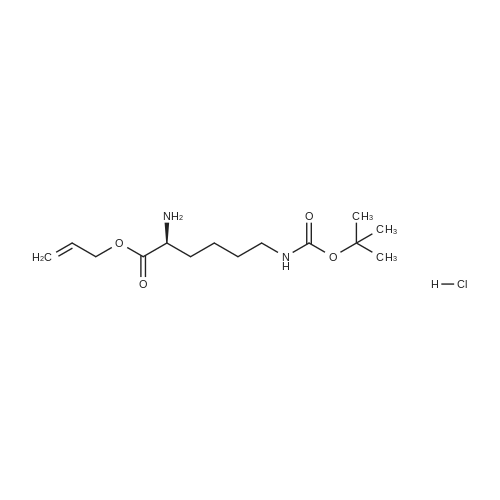 (S)-Allyl 2-amino-6-((tert-butoxycarbonyl)amino)hexanoate hydrochloride