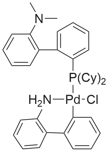 2-Dicyclohexylphosphino-2-(N,N-dimethylamino)biphenyl(2′-amino-1,1′-biphenyl-2-yl) palladium(II)