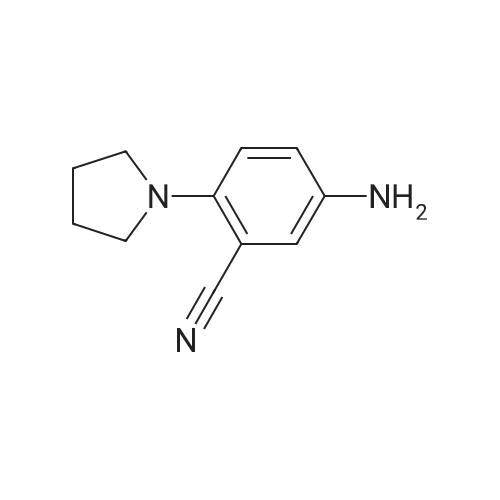 5-Amino-2-(pyrrolidin-1-yl)benzonitrile