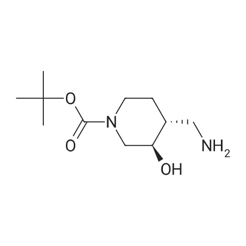 (3R,4R)-rel-tert-Butyl 4-(aminomethyl)-3-hydroxypiperidine-1-carboxylate