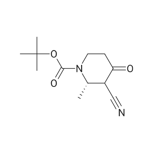 (2S)-tert-Butyl 3-cyano-2-methyl-4-oxopiperidine-1-carboxylate
