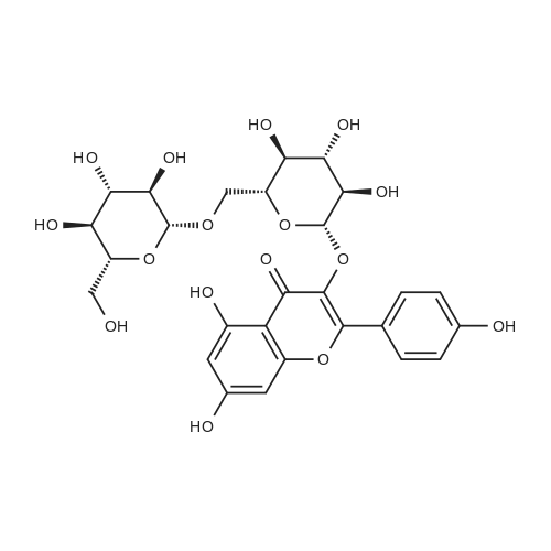 5,7-Dihydroxy-2-(4-hydroxyphenyl)-3-(((2S,3R,4S,5S,6R)-3,4,5-trihydroxy-6-((((2R,3R,4S,5S,6R)-3,4,5-