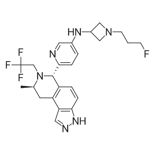 N-(1-(3-Fluoropropyl)azetidin-3-yl)-6-((6S,8R)-8-methyl-7-(2,2,2-trifluoroethyl)-6,7,8,9-tetrahydro-