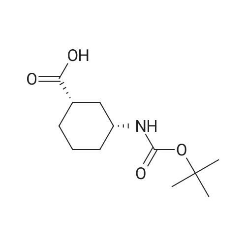 (1S,3R)-3-((tert-butoxycarbonyl)amino)cyclohexanecarboxylic acid