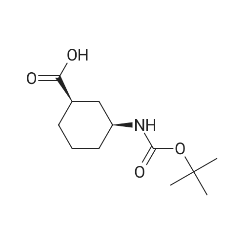 (1R,3S)-3-((tert-Butoxycarbonyl)amino)cyclohexanecarboxylic acid