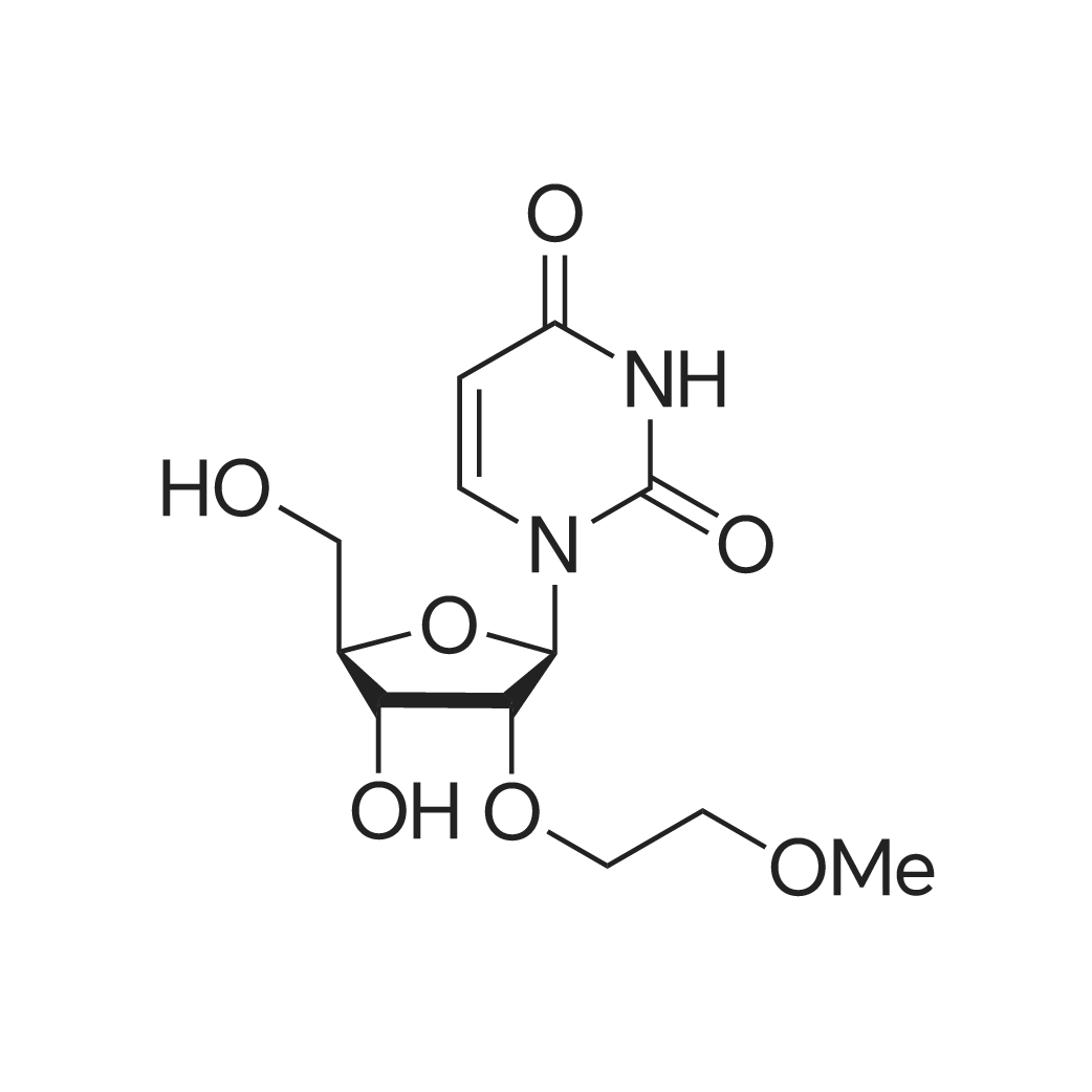 1-((2R,3R,4R,5R)-4-Hydroxy-5-(hydroxymethyl)-3-(2-methoxyethoxy)tetrahydrofuran-2-yl)pyrimidine-2,4(