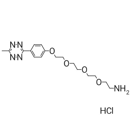 2-(2-(2-(2-(4-(6-Methyl-1,2,4,5-tetrazin-3-yl)phenoxy)ethoxy)ethoxy)ethoxy)ethanamine hydrochloride