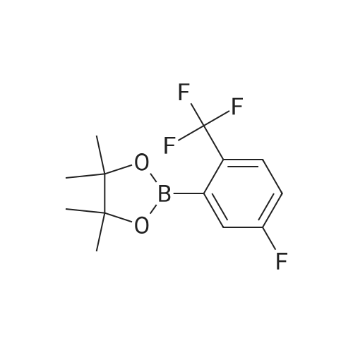 2-(5-Fluoro-2-(trifluoromethyl)phenyl)-4,4,5,5-tetramethyl-1,3,2-dioxaborolane