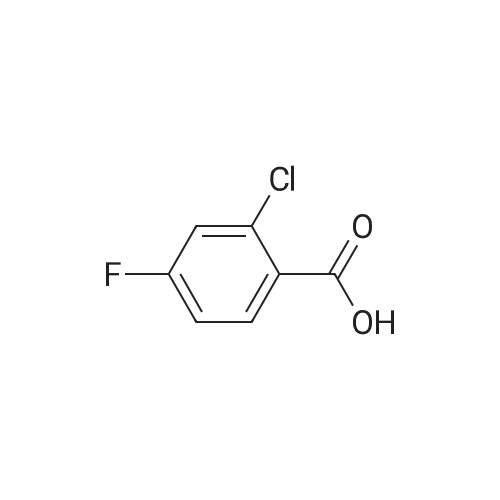 2-Chloro-4-fluorobenzoic acid