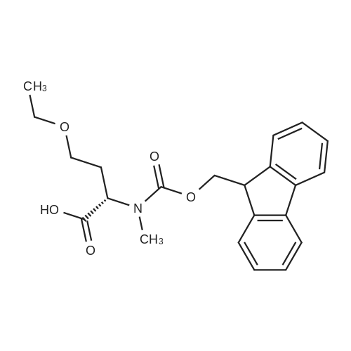 (S)-2-((((9H-Fluoren-9-yl)methoxy)carbonyl)(methyl)amino)-4-ethoxybutanoic acid