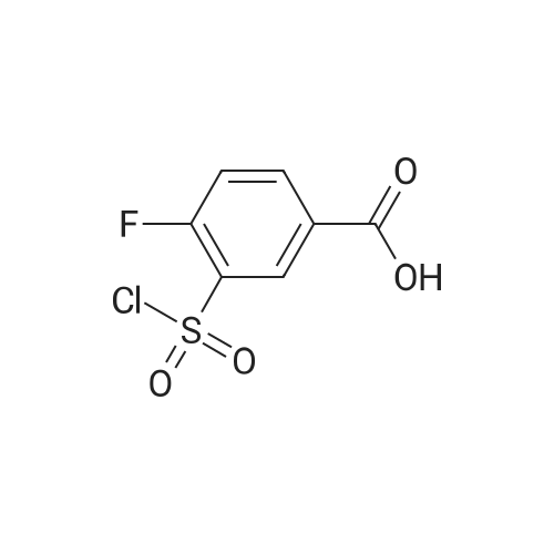 3-(Chlorosulfonyl)-4-fluorobenzoic acid
