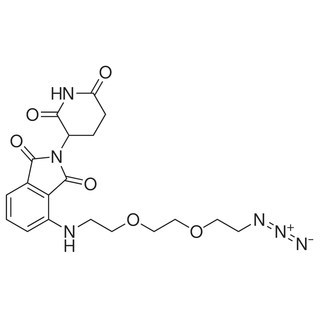 4-((2-(2-(2-Azidoethoxy)ethoxy)ethyl)amino)-2-(2,6-dioxopiperidin-3-yl)isoindoline-1,3-dione