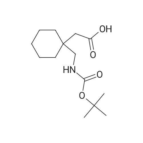 2-(1-(((tert-Butoxycarbonyl)amino)methyl)cyclohexyl)acetic acid