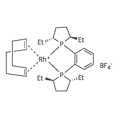 1,2-Bis[(2R,5R)-2,5-diethylphospholano]benzene(1,5-cyclooctadiene)rhodium(I) tetrafluoroborate