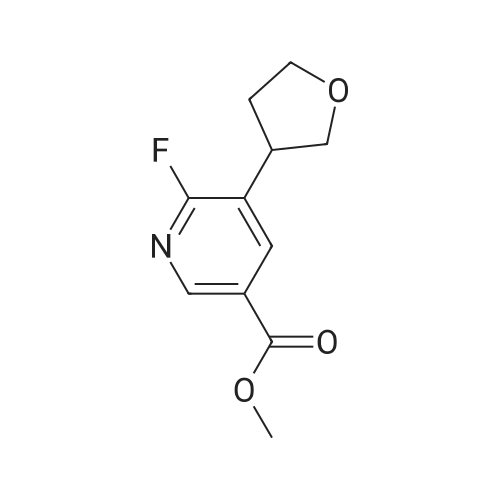 Methyl 6-fluoro-5-(tetrahydrofuran-3-yl)nicotinate