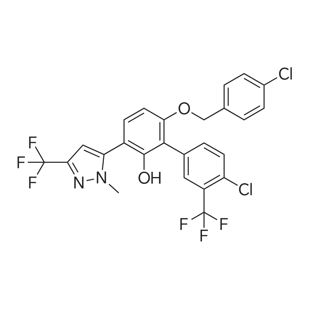 4'-Chloro-6-((4-chlorobenzyl)oxy)-3-(1-methyl-3-(trifluoromethyl)-1H-pyrazol-5-yl)-3'-(trifluorometh