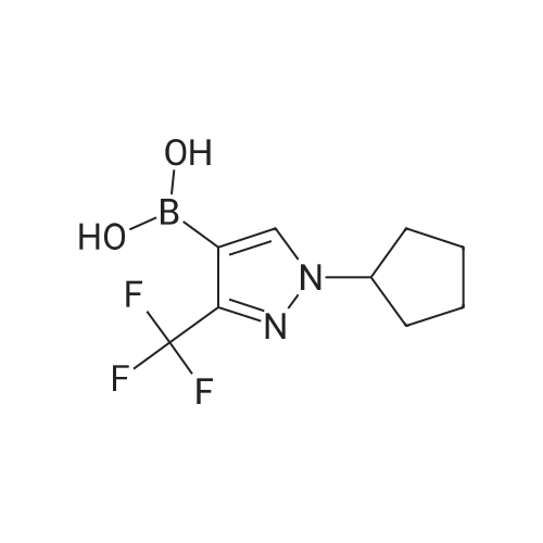 (1-Cyclopentyl-3-(trifluoromethyl)-1H-pyrazol-4-yl)boronic acid
