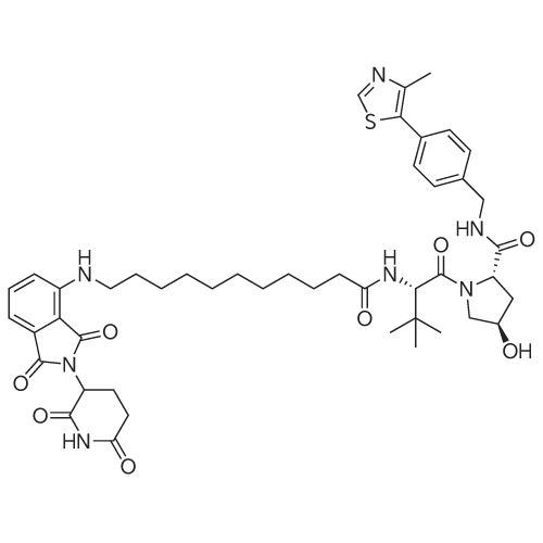 (2S,4R)-1-((2S)-2-(11-((2-(2,6-Dioxopiperidin-3-yl)-1,3-dioxoisoindolin-4-yl)amino)undecanamido)-3,3