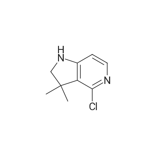 4-Chloro-3,3-dimethyl-2,3-dihydro-1H-pyrrolo[3,2-c]pyridine