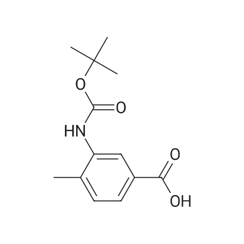3-((tert-Butoxycarbonyl)amino)-4-methylbenzoic acid