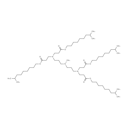 Tetrakis(8-methylnonyl) 3,3',3'',3'''-(((methylazanediyl)bis(propane-3,1-diyl))bis(azanetriyl))tetra