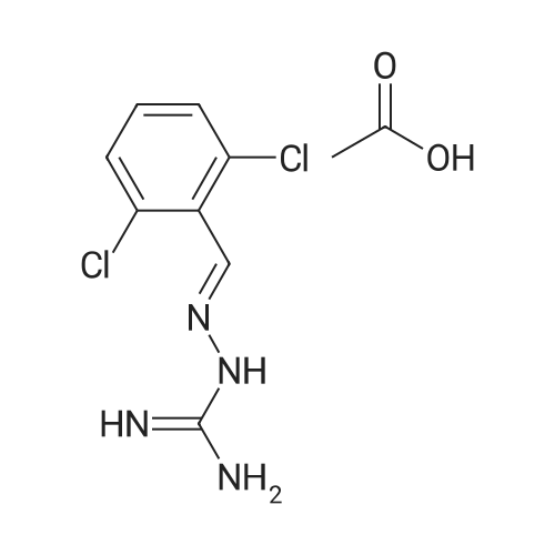 2-(2,6-Dichlorobenzylidene)hydrazine-1-carboximidamide acetate