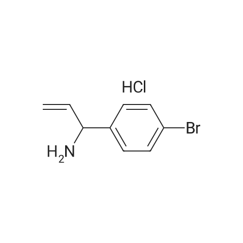 1-(4-Bromophenyl)prop-2-en-1-amine hydrochloride