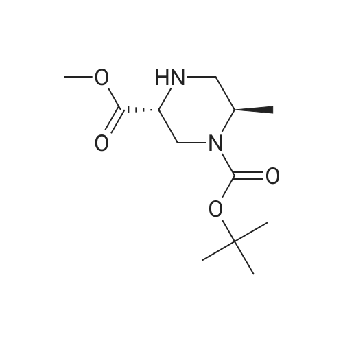 (3R,6R)-1-tert-Butyl 3-methyl 6-methylpiperazine-1,3-dicarboxylate