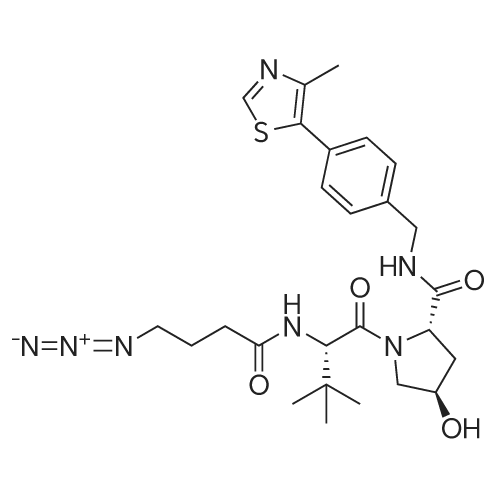 (2S,4R)-1-((S)-2-(4-Azidobutanamido)-3,3-dimethylbutanoyl)-4-hydroxy-N-(4-(4-methylthiazol-5-yl)benz