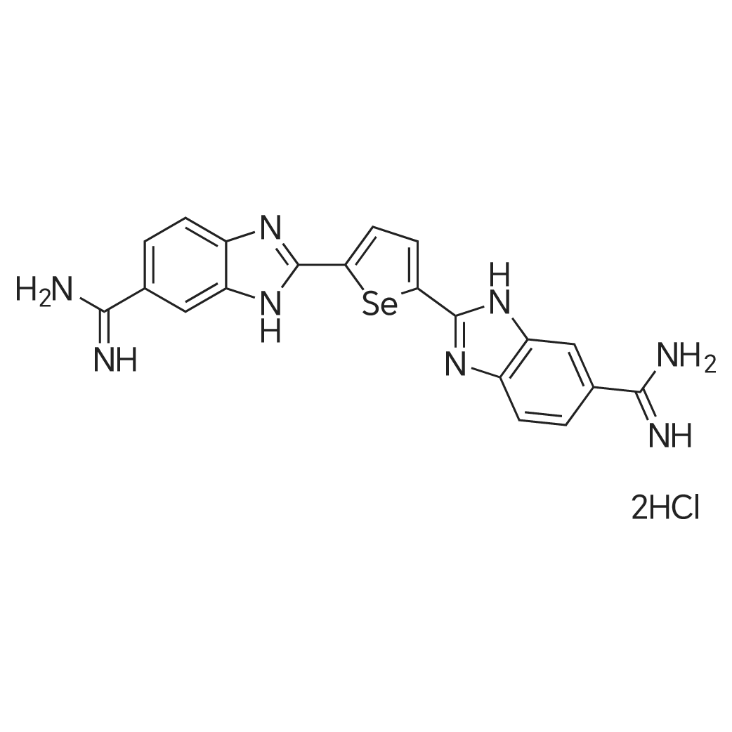 2,2'-(Selenophene-2,5-diyl)bis(1H-benzo[d]imidazole-6-carboximidamide) dihydrochloride