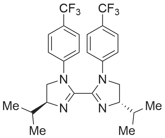 (4S,4'S)-4,4'-Diisopropyl-1,1'-bis(4-(trifluoromethyl)phenyl)-4,4',5,5'-tetrahydro-1H,1'H-2,2'-biimi