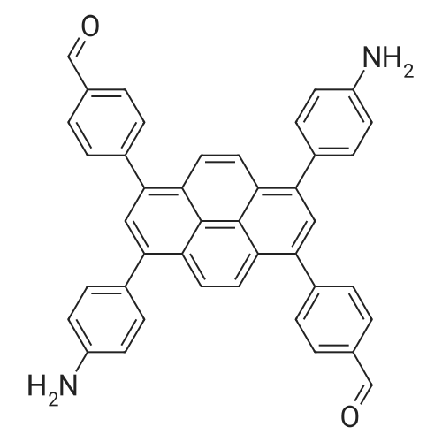 2375652-84-7 4,4'-(3,8-Bis(4-aminophenyl)pyrene-1,6-diyl)dibenzaldehyde