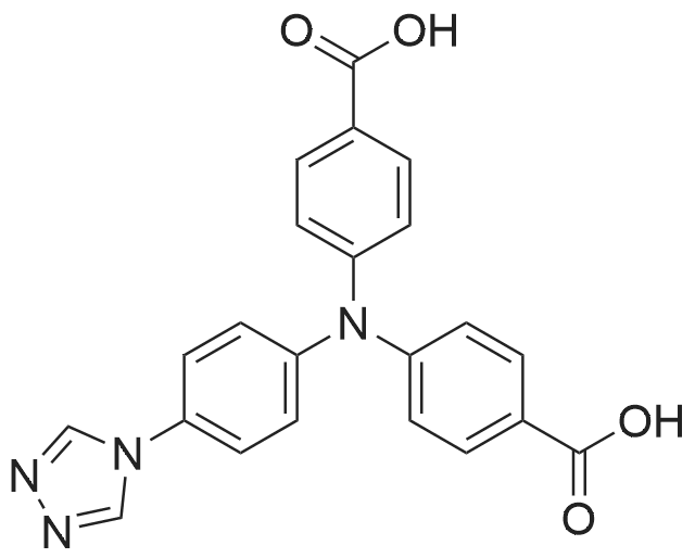 4,4'-((4-(4H-1,2,4-Triazol-4-yl)phenyl)azanediyl)dibenzoic acid