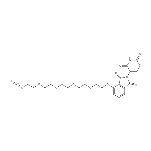 4-((14-Azido-3,6,9,12-tetraoxatetradecyl)oxy)-2-(2,6-dioxopiperidin-3-yl)isoindoline-1,3-dione