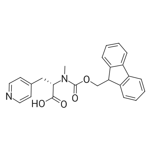 (S)-2-((((9H-Fluoren-9-yl)methoxy)carbonyl)(methyl)amino)-3-(pyridin-4-yl)propanoic acid