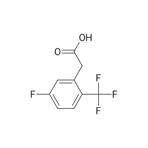 2-(5-Fluoro-2-(trifluoromethyl)phenyl)acetic acid