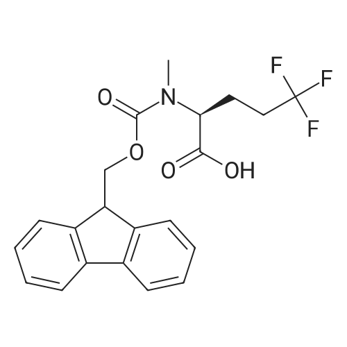 (S)-2-((((9H-Fluoren-9-yl)methoxy)carbonyl)(methyl)amino)-5,5,5-trifluoropentanoic acid