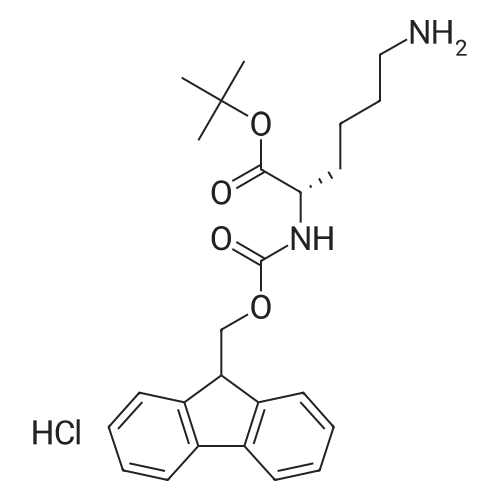 (S)-tert-Butyl 2-((((9H-fluoren-9-yl)methoxy)carbonyl)amino)-6-aminohexanoate hydrochloride