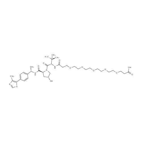 (S)-21-((2S,4R)-4-Hydroxy-2-(((S)-1-(4-(4-methylthiazol-5-yl)phenyl)ethyl)carbamoyl)pyrrolidine-1-ca