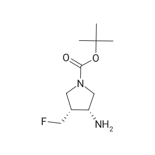 tert-Butyl (3R,4R)-3-amino-4-(fluoromethyl)pyrrolidine-1-carboxylate