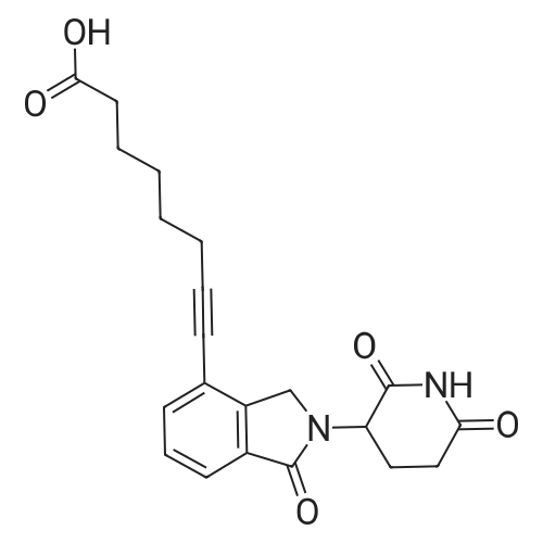 8-(2-(2,6-Dioxopiperidin-3-yl)-1-oxoisoindolin-4-yl)oct-7-ynoic acid