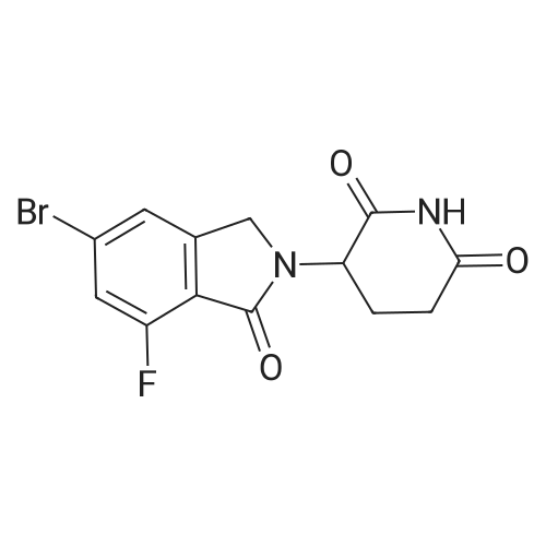 3-(5-Bromo-7-fluoro-1-oxoisoindolin-2-yl)piperidine-2,6-dione