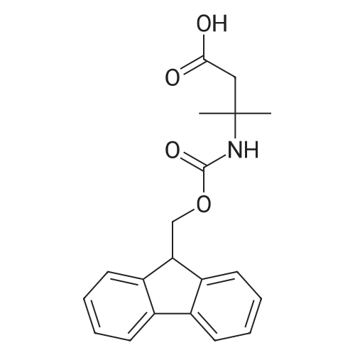 3-((((9H-Fluoren-9-yl)methoxy)carbonyl)amino)-3-methylbutanoic acid