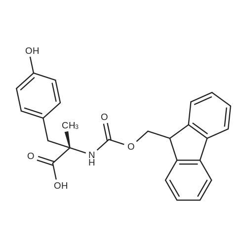 (S)-2-((((9H-Fluoren-9-yl)methoxy)carbonyl)amino)-3-(4-hydroxyphenyl)-2-methylpropanoic acid